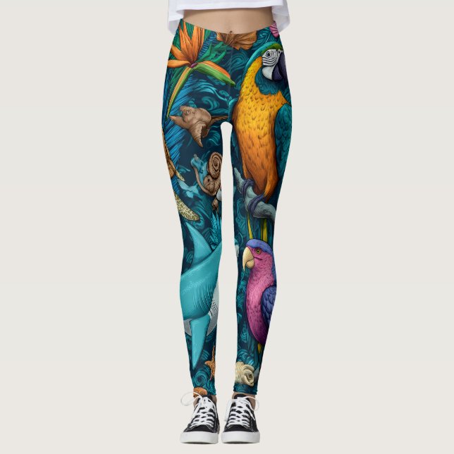 Sunset Beach Leggings Gift (Front)