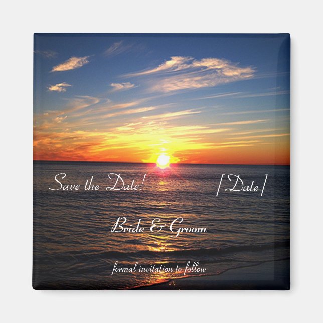 SUNSET BEACH MAGNET (Front)