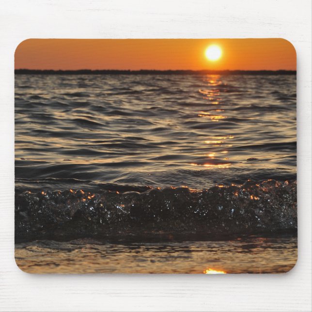 sunset beach mouse pad (Front)
