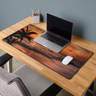 SUNSET BEACH NATURE BEAUTY DESK MAT