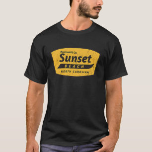 Sunset Beach, NC Summer Vacationing Gas Station Ba T-Shirt