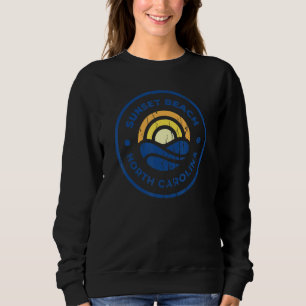Sunset Beach NC Summertime Vacationing Sunrise Ci Sweatshirt