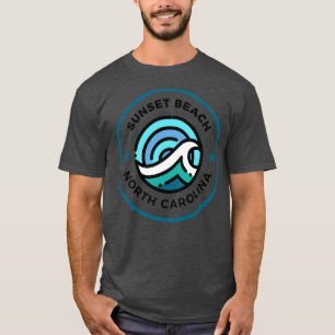 Sunset Beach North olina Summertime Waves 1 T-Shirt
