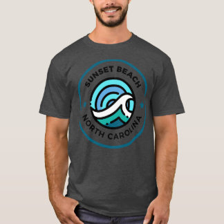 Sunset Beach North olina Summertime Waves  1 T-Shirt