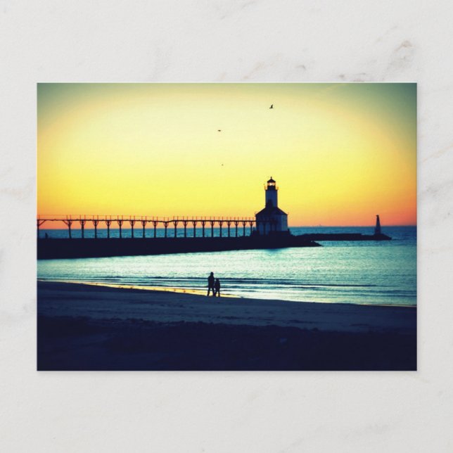 Sunset Beach Postcard (Front)