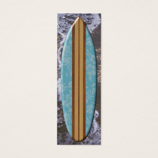 Sunset Beach Surfboard Bookmark (Front)