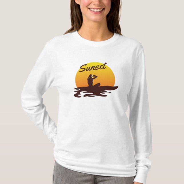 Sunset Beach T-Shirt (Front)