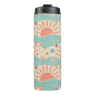 Sunset Beach Thermal Tumbler