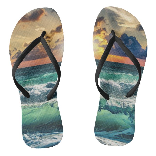 Sunset Beach Thongs (Footbed)