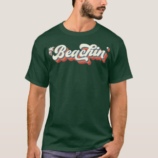 Sunset Beach Vacation Palm Tree Sand and Sun Beach T-Shirt