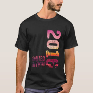 Sunset Beach Year 2016 Birth Vintage Since 2016 Re T-Shirt