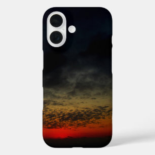 Sunset Before the Storm iPhone 16 Case