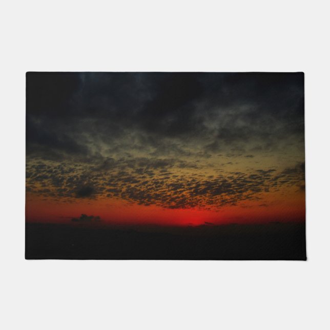 Sunset Before the Storm Doormat (Front)