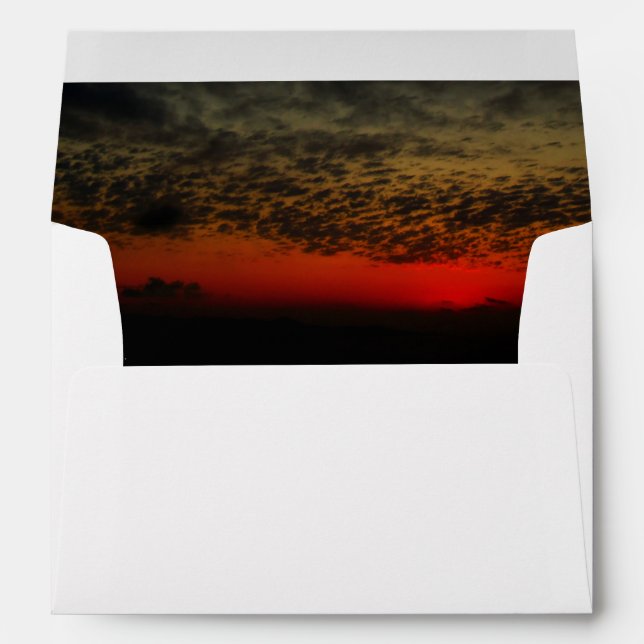 Sunset Before the Storm Envelope (Back (Bottom))