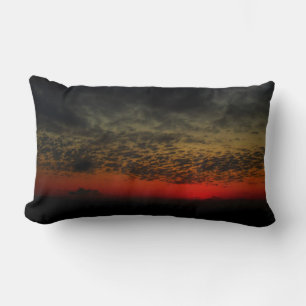 Sunset Before the Storm Lumbar Cushion