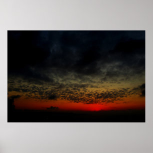 Sunset Before the Storm Poster