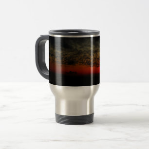 Sunset Before the Storm Travel Mug