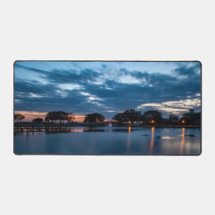Sunset Begins At Whalehead  Desk Mat