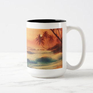 Sunset Bliss  Two-Tone Coffee Mug