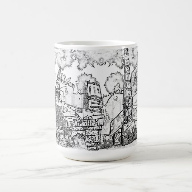 Sunset Blvd Coffee Mug (Center)