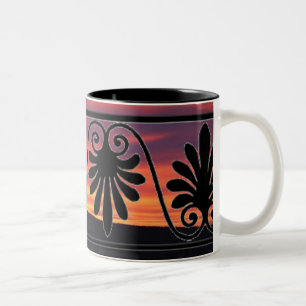 Sunset Border Mug