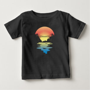 Sunset Bridge Baby T-Shirt