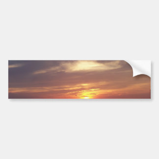 sunset bumper sticker