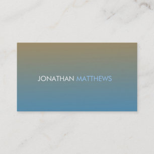 Sunset Business Card