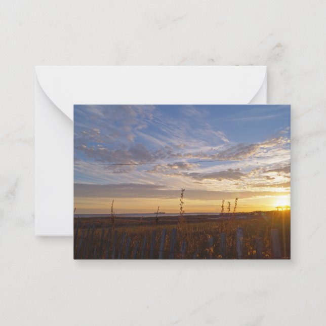 Sunset by the Beach Card (Front)