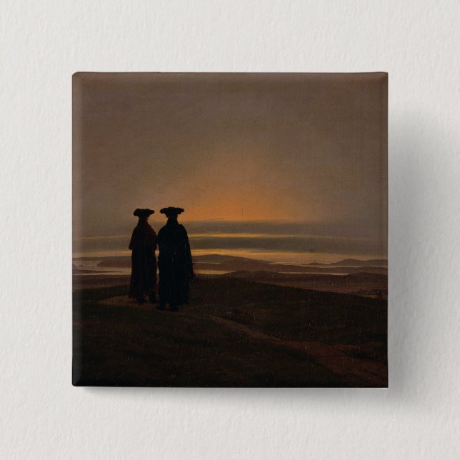 Sunset  c.1830-35 15 cm square badge (Front)
