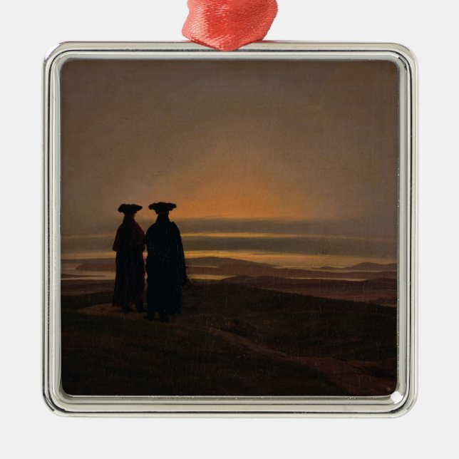 Sunset  c.1830-35 metal tree decoration (Front)