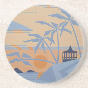 SUNSET CABANA coaster