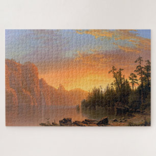 Sunset, California, Albert Bierstadt Jigsaw Puzzle