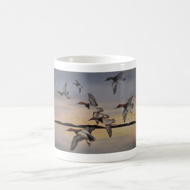 Sunset Canvasbacks Coffee Mug (Center)