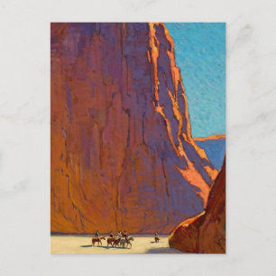 “Sunset Canyon de Chelly” by Edgar Payne Postcard
