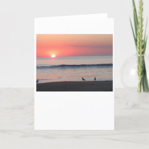 Sunset, card