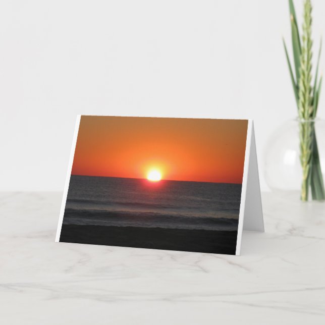 Sunset, card (Front)