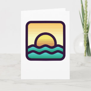 Sunset Card