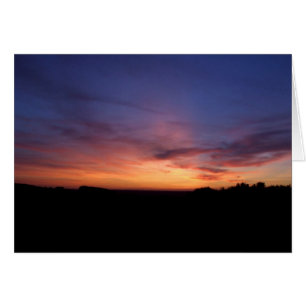 Sunset Card