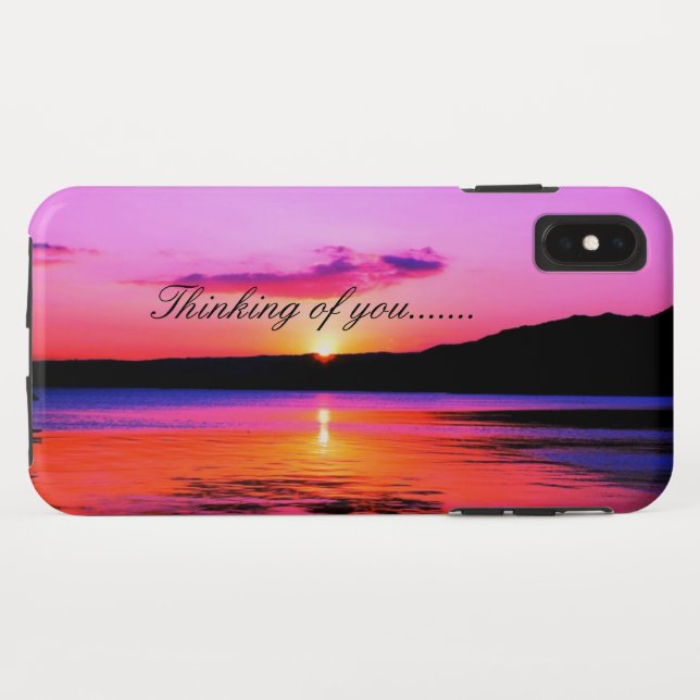 Sunset Case-Mate iPhone Case (Back (Horizontal))