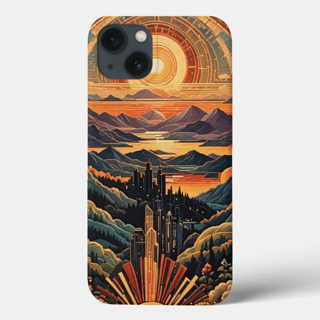 Sunset  Case-Mate iPhone case (Back)