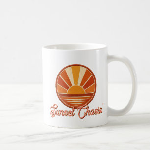 Sunset Chasin' Retro Vibe Coffee Mug