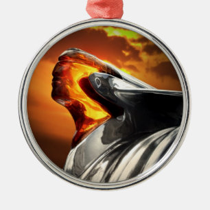 Sunset Chief Pontiac Chieftain Classic Car Metal Tree Decoration