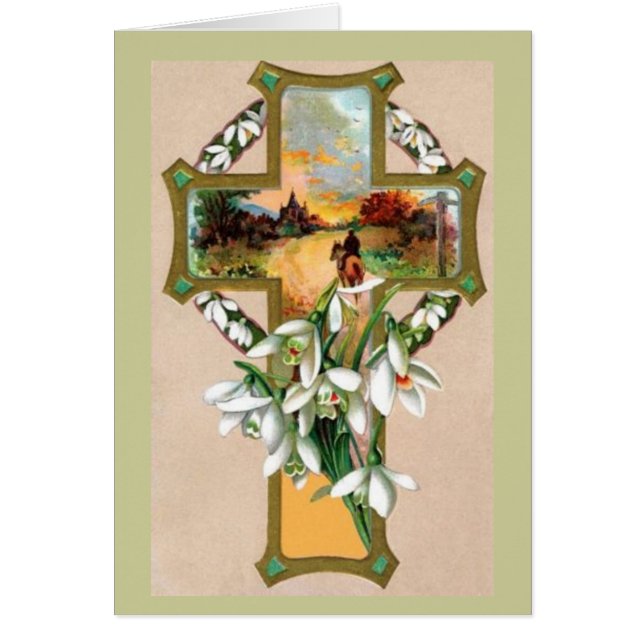 Sunset Christian Cross (Front)