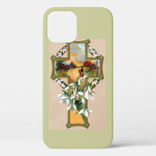 Sunset Christian Cross iPhone 12 Case