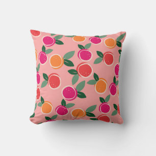 Sunset Citrus Symphony Cushion