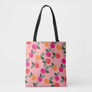 Sunset Citrus Symphony Tote Bag