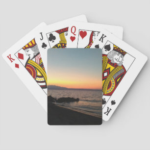 Sunset Classic Playing Cards