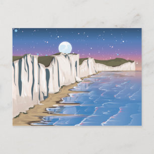 Sunset Cliffs by the Ocean Postcard