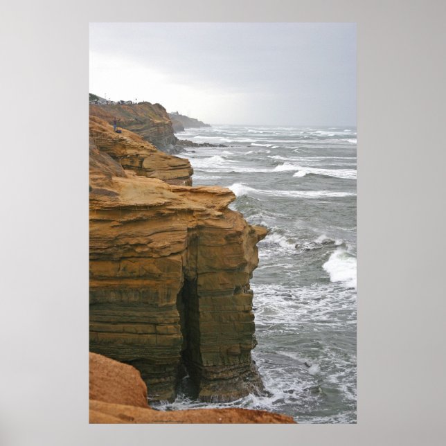 Sunset Cliffs ~ Point Loma Poster (Front)